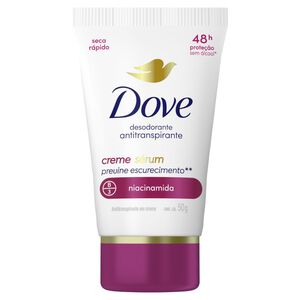 Desodorante Antitranspirante Dove Creme Sérum 48H Niacinamida 50G