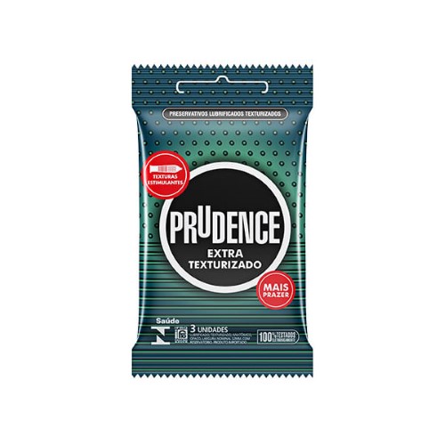 Preservativo Prudence Extra Texturizado 3Un - Prudence