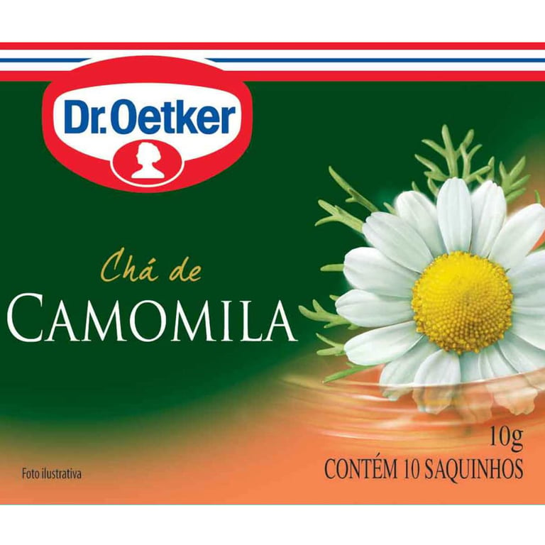 Chá de Camomila Dr. Oetker 10 Sachês