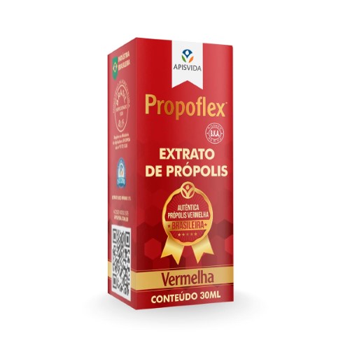 Extrato de Própolis Vermelha Apis Vida Propoflex Solução Gotas 30ml