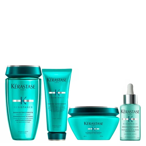 Kérastase Extentionist Kit - Shampoo + Condicionador + Máscara + Sérum