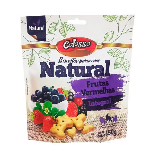 Biscoito para Cão Colosso Natural Frutas Vermelhas 150g