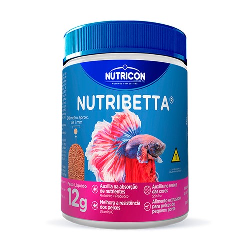 Ração para Peixes Nutricon Nutribetta 12g