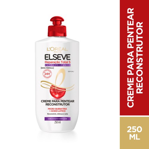 Creme Para Pentear Elseve Reparação Total 5 Extra Profundo 250ml