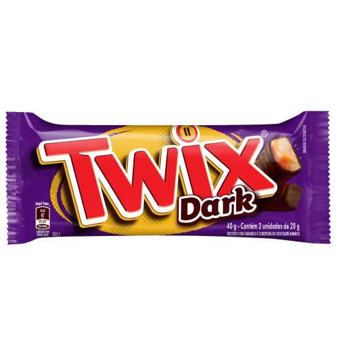 Chocolate Twix Dark 40g