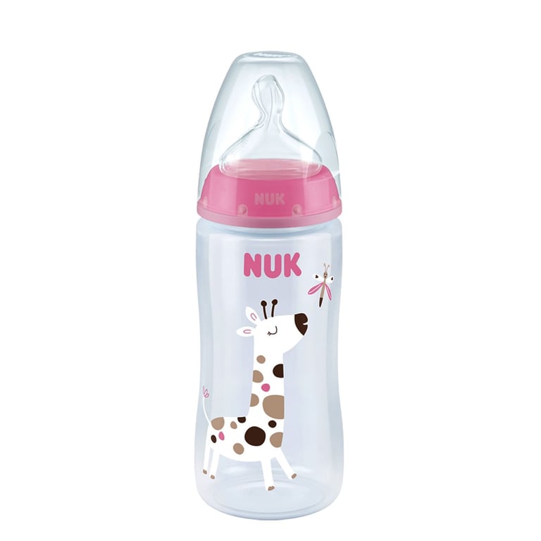 Mamadeira Nuk First Choice Rosa 360ml