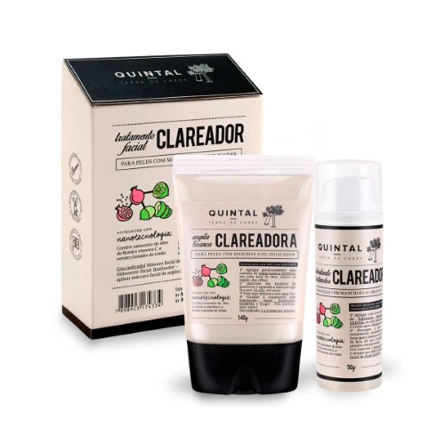 Quintal Tratamento Clareador Kit - Máscara + Hidratante