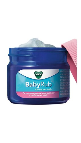 Vick BabyRub Bálsamo Para Bebês 50g