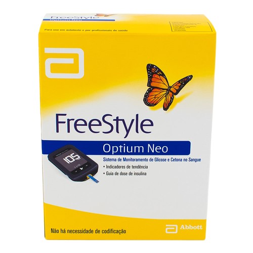 Monitor para Controle de Glicemia FreeStyle Optium Neo