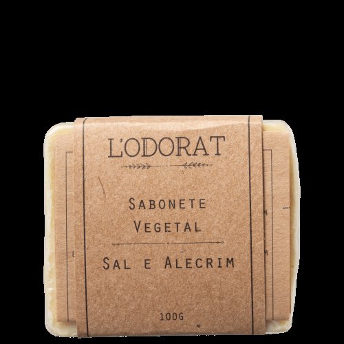 Sabonete Vegetal L’odorat Sal e Alecrim