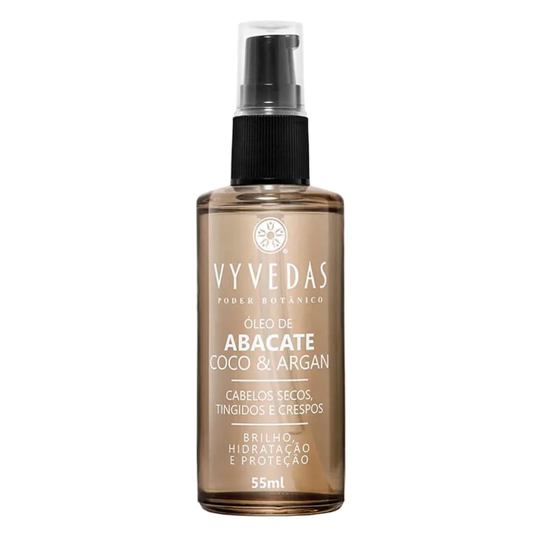 Óleo Capilar Vyvedas Abacate, Coco e Argan 55ml