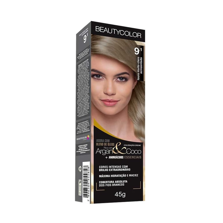 Tintura Beautycolor Louro Claro Acinzentado 9.1