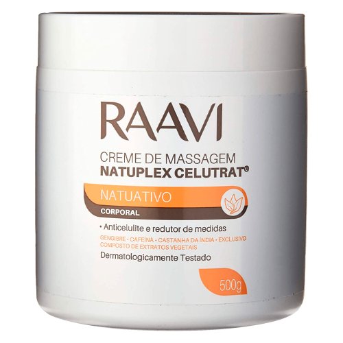 Creme Para Massagem Raavi Natuplex 500g