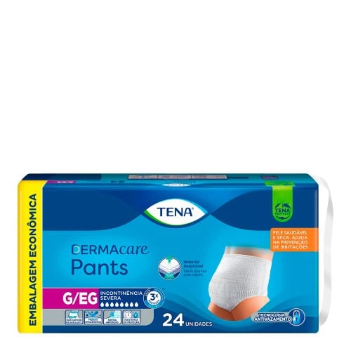 Roupa Íntima Tena Pants Dermacare G/EG 24 unidades