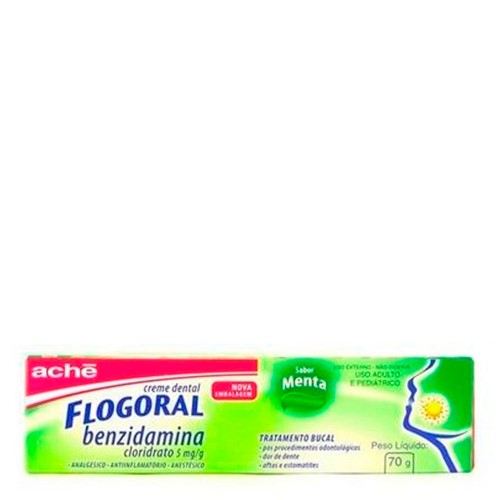 Creme Dental Flogoral Aché 70g