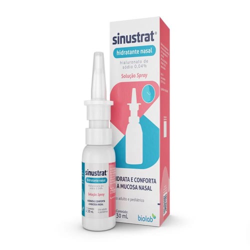 Sinustrat 0,04% Hidratante Nasal Solução Spray 30ml