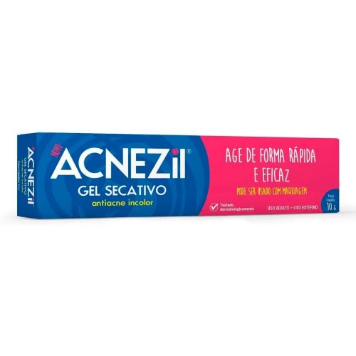 Gel Secativo Acnezil Antiacne Incolor 10g