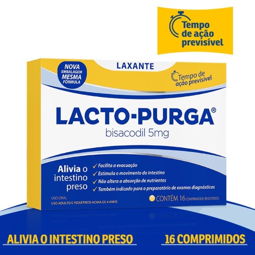 Lacto-Purga Caixa 16 Comprimidos