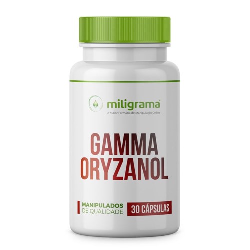 Gamma Oryzanol 300mg 30 Cápsulas