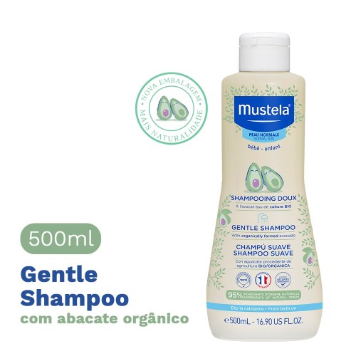 Shampoo Gentle Mustela Bebê 500ml