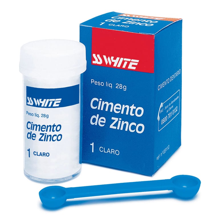 Cimento De Zinco Pó 28g - Ss White