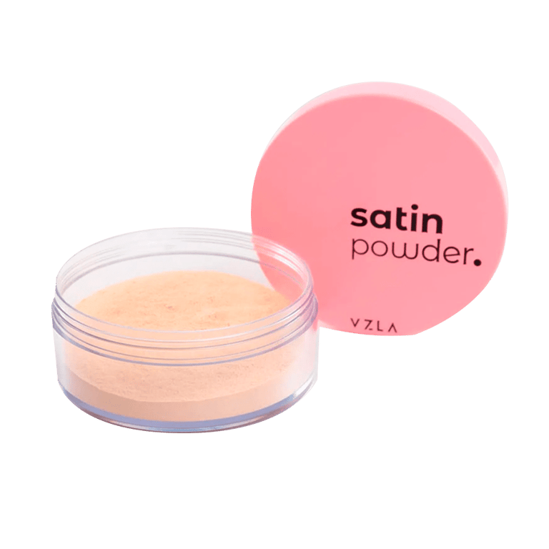 Pó Facial Translúcido Vizzela Satin Powder Cor 02 9g