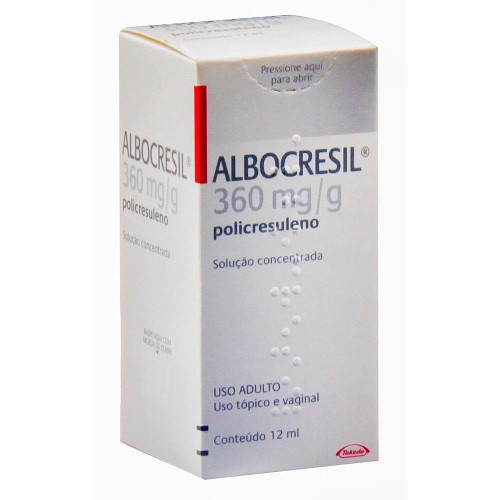 Albocresil Solução 12Ml