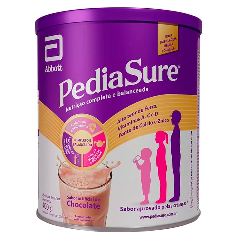 Suplemento Infantil Pediasure Sabor Chocolate 400g