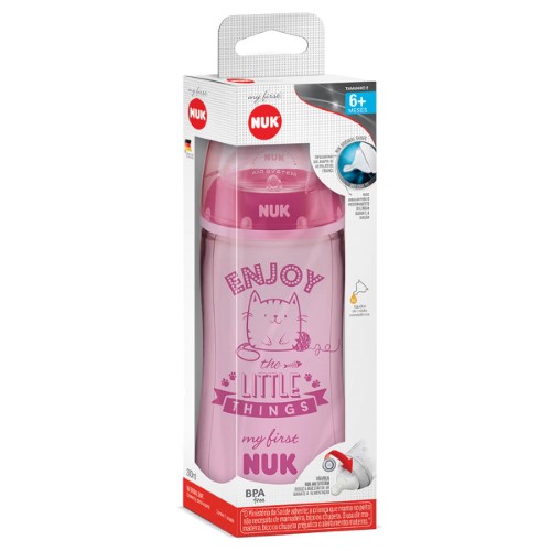 Mamadeira Nuk My First Girl S2 300ml