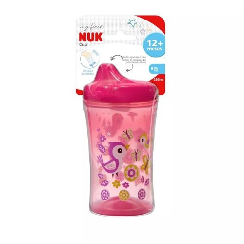 Copo Nuk 295ml Myfirst Anti Vaz Girl