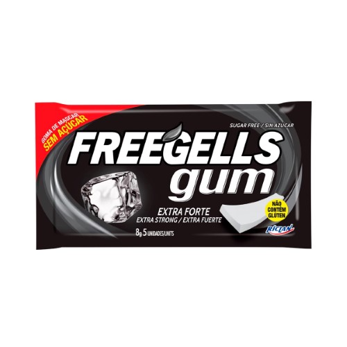 Goma de Mascar Freegells Extra Forte 8g