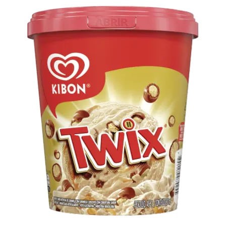 Sorvete Kibon Twix Pt 800ml