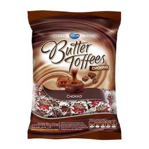 Balas Arcor Butter Toffees Chokko 100g