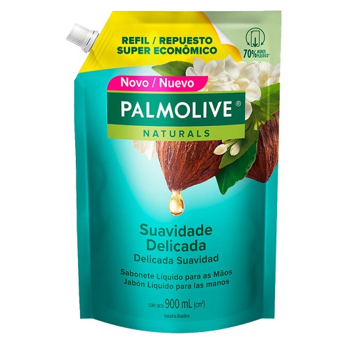 Sabonete Líquido Refil Palmolive Jasmim e Cacau 900ml