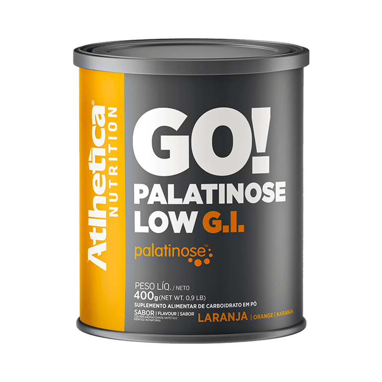 Go! Palatinose Lata com 400g Laranja