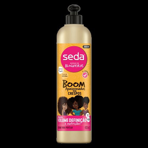 Creme de Pentear Seda Boom Apaixonadas por Crespos com 400ml