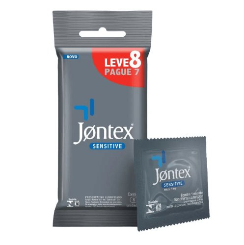 Preservativo Jontex Sensitive 8 Unidades