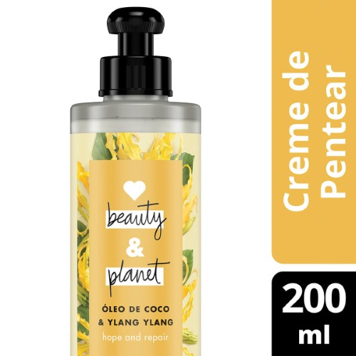 Creme para Pentear Love, Beauty And Planet Hope And Repair Óleo de Coco & Ylang Ylang com 200ml