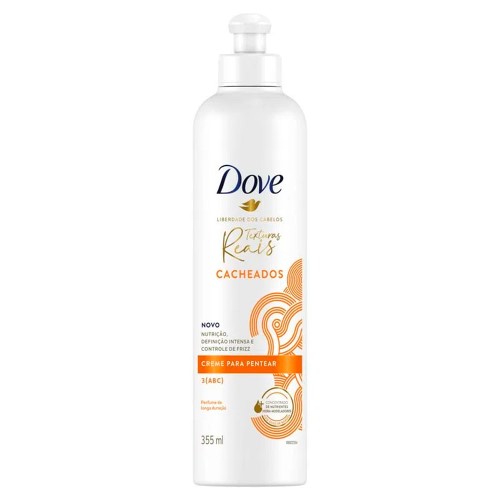 Creme para Pentear Dove Texturas Reais Cacheados Óleo de Babosa 355ml