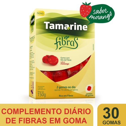 Tamarine Fibras Sabor Morango 