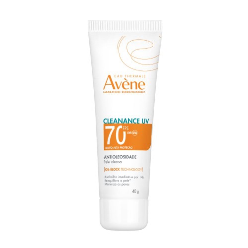 Protetor Solar Avène Cleanance Uv Fps70 Antiolesidade 40g