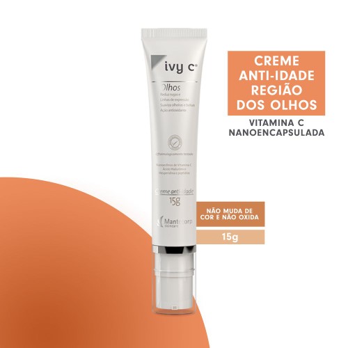 Creme Rejuvenescedor Mantecorp Ivy C Olhos 15g