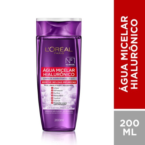 Água Micelar Loréal Hialurônico 200ml