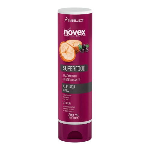 Tratamento Condicionante Novex Embelleze Superfood Cupuaçu e Açaí 300ml