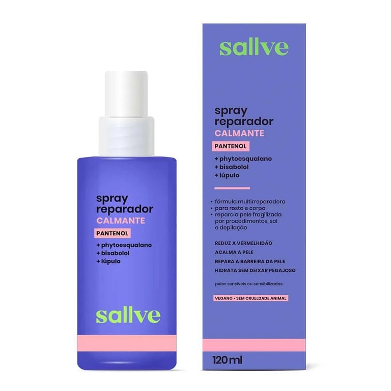 Spray Reparador Calmante Sallve 120ml