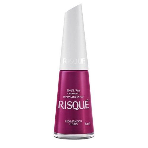 Esmalte Risque Cremosa Leo Mandou Fl 8Ml - Risque