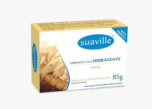 Sabonete Suaville Aveia 85G