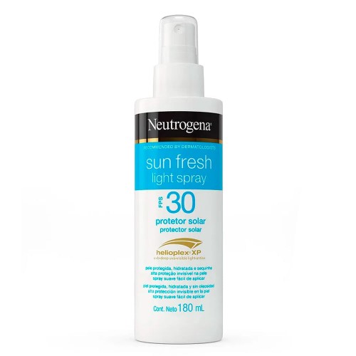 Protetor Solar Neutrogena Sun Fresh Light Spray Fps30 180ml