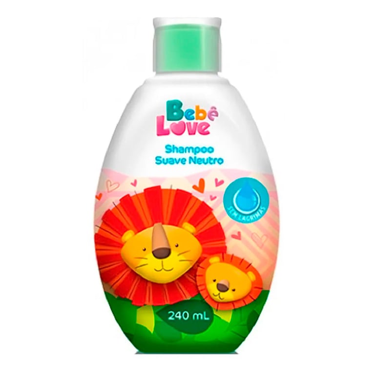 Shampoo Bebê Love Suave Neutro 240ml