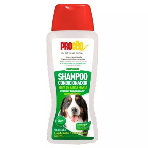 Shampoo Condicionador Pet Procão Erva De Santa Maria 500ml